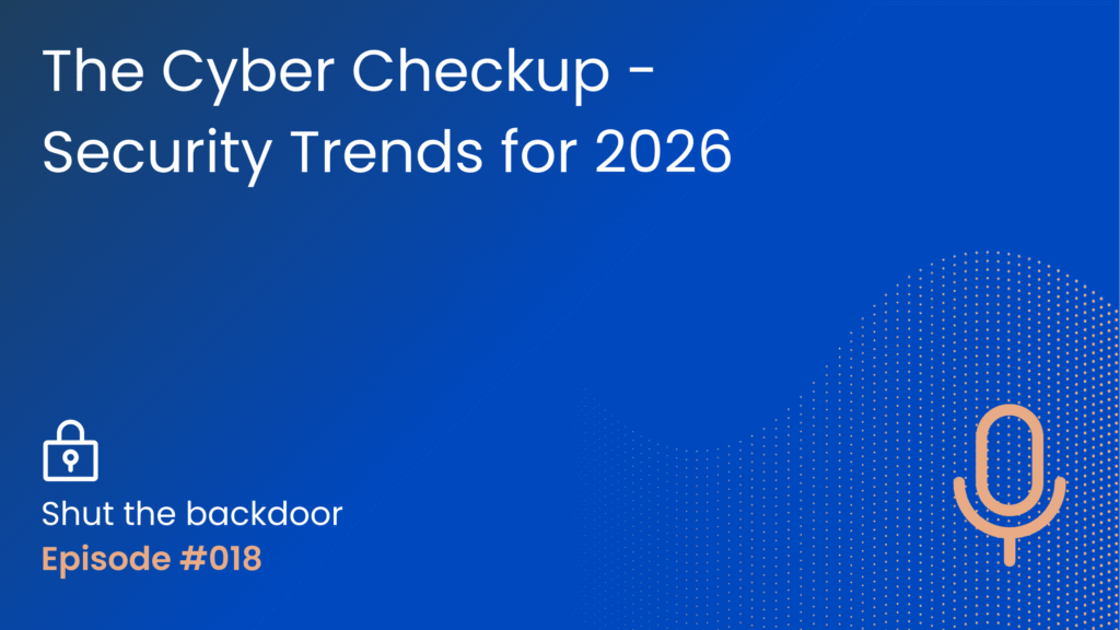The Cyber Checkup - Security Trends for 2026 cover image.