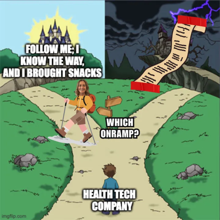 Onramps with integrity meme